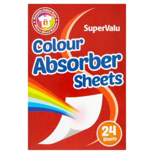 SuperValu Colour Absorber Sheets 24 Pack (75 g)