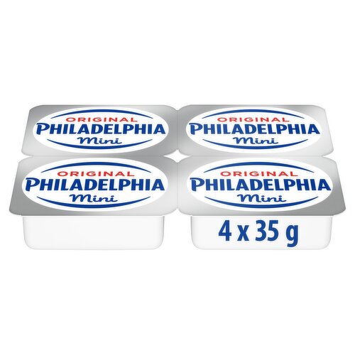 Philadelphia Original Minis 4 Pack (140 g)