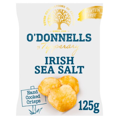 O'Donnells of Tipperary Irish Sea Salt Crisps (125 g)