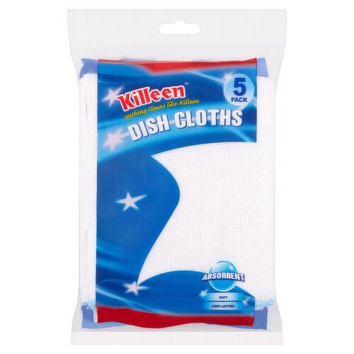 Killeen Dish Cloths 5 Pack (5 Piece)