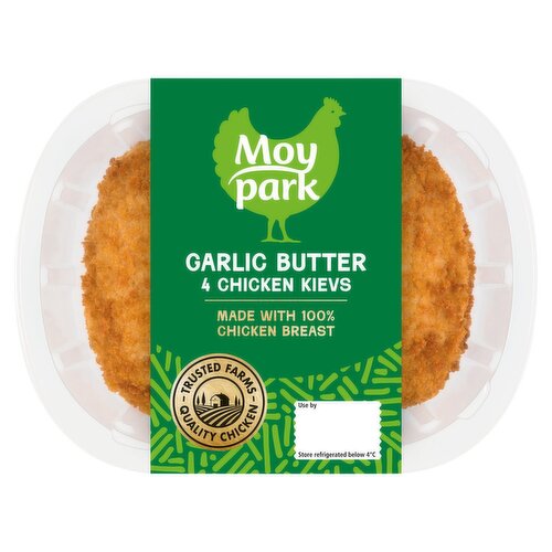 Moy Park Garlic & Herb Chicken Kiev 4 Pack (520 g) Storefront EN