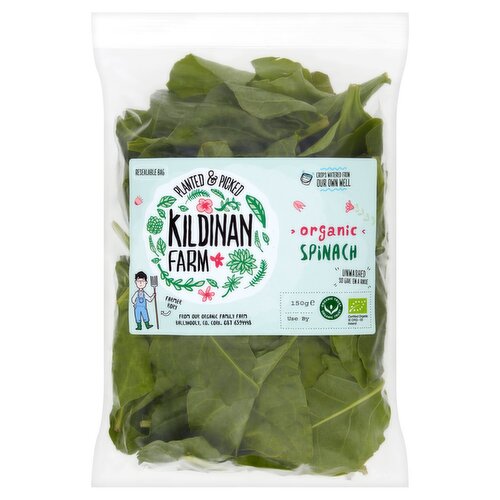 Kildinan Farm Organic Spinach  (150 g)