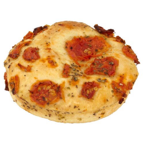 Focaccia Bread With Cherry Topped Tomato (100 g)