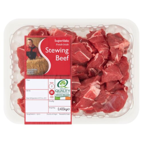 SuperValu Fresh Irish Stewing Beef (400 g) Storefront EN