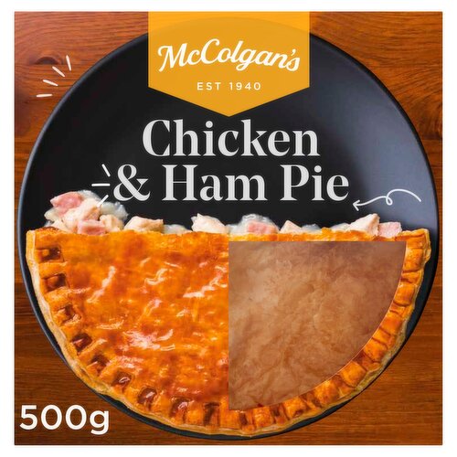 McColgans Chicken &HAM Pie (500 g)