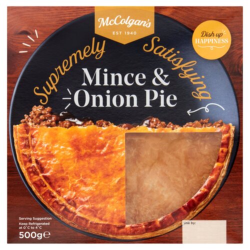 McColgans Minced Steak &ONION Pie (500 g)