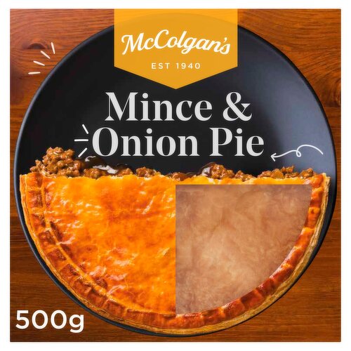 McColgans Minced Steak &ONION Pie (500 g)