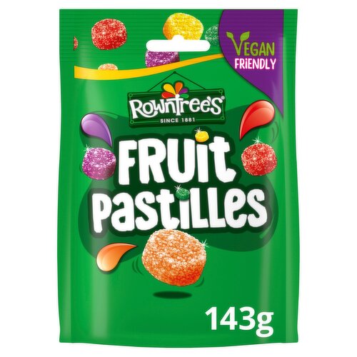 Rowntree's Fruit Pastilles Vegan Pouch (143 g)