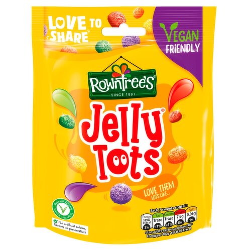 Rowntree's Jelly Tots Pouch (150 g)