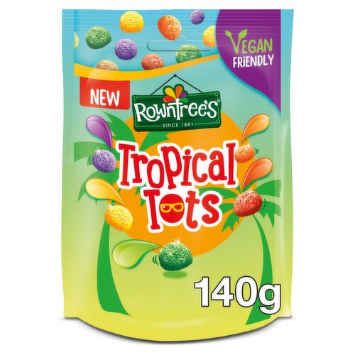 Rowntrees Jelly Tots Tropical Pouch (140 g)