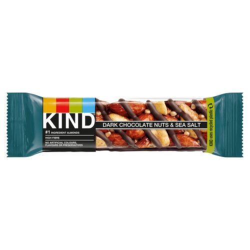 Kind Dark Choc Nuts & Sea Salt Bar (40 g)