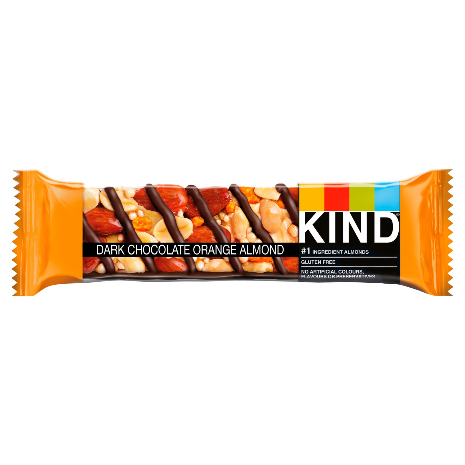 Kind Dark Chocolate Orange Almond Bar (40 g)