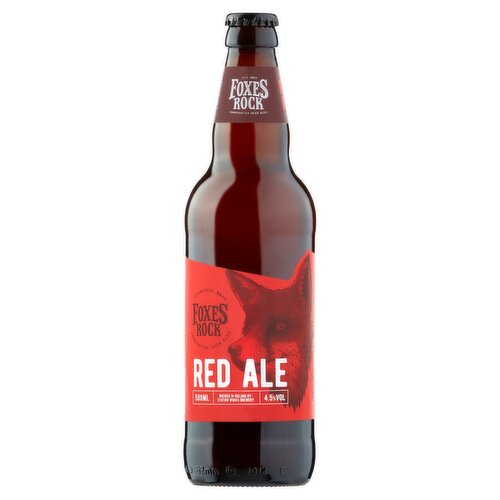 Foxes Rock Red Ale Bottle (500 ml)