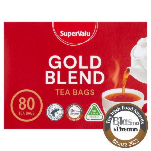 SuperValu Gold Blend Tea 80 Pack (232 g)