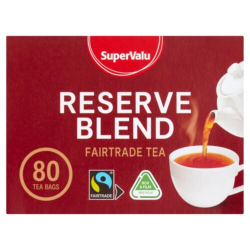 SuperValu Reserve Blend Fairtrade Tea 80 Pack (232 g)
