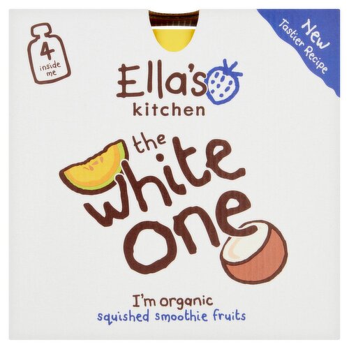 Ella's Kitchen The White One Smoothie 5 Pack (360 g)