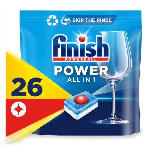 Finsh Power All In One Lemon Dishwasher Tablets 26s (26 Piece) Storefront EN