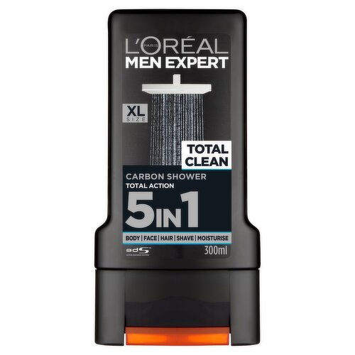 L'Oreal Men Expert Total Clean Shower Gel (300 ml)