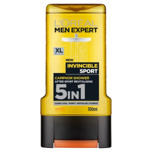 L'Oreal Men Expert Shower Gel Invincible Sport (300 ml) Storefront EN