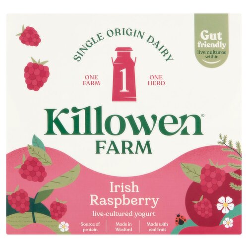 Killowen Farm Irish Raspberry 4 Pack (500 g)