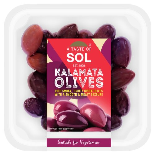 A Taste of Sol Kalamata Olives (150 g) Storefront EN