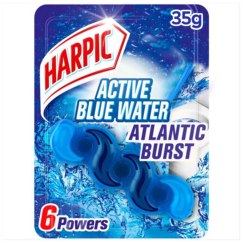 Harpic Atlantic Burst Toilet Rimblock  (35 g)