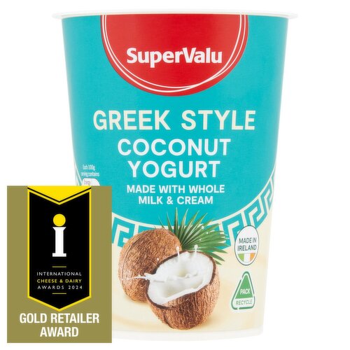 SuperValu Greek Style Coconut Yogurt (450 g)