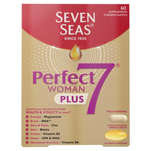 Seven Seas Perfect 7 Woman Plus Vitamins (30 Piece)