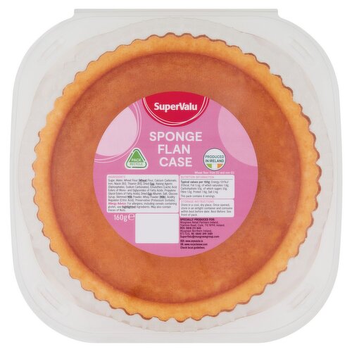 SuperValu Sponge Flan Case (160 g)