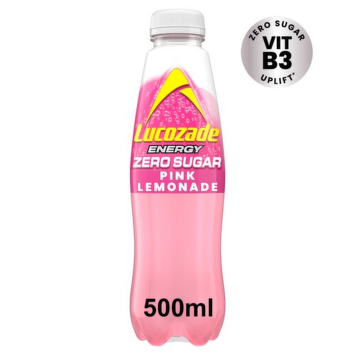 Lucozade Zero Pink (500 ml)