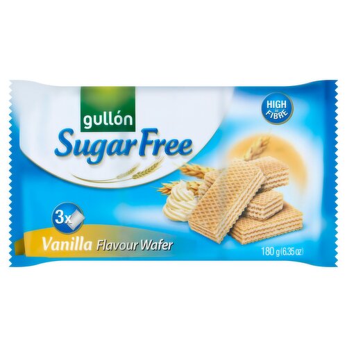 Gullon Sugar Free Vanilla Wafer (180 g)