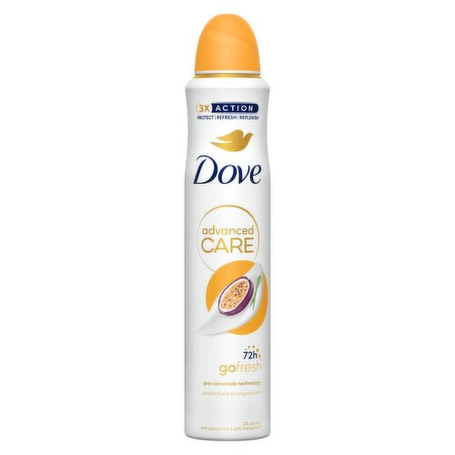 Dove Advanced Care Antiperspirant Deodorant Spray Passion Fruit