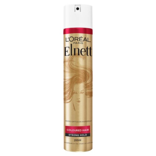 L'Oreal Elnett Coloured Hair Strong Hold Hairspray (200 ml)