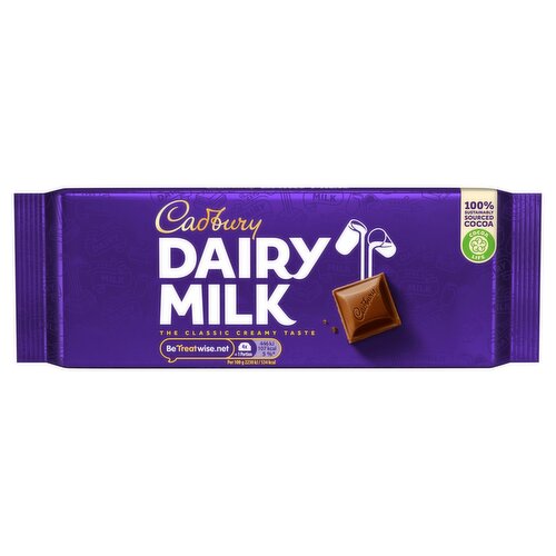 Cadbury Dairy Milk Milk Chocolate Family Bar (180 g)