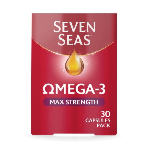 Seven Seas Omega-3 Max Strength C 30 Caps (30 Piece)