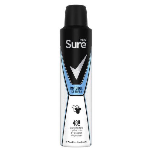 Sure Men Invisible Ice Anti-perspirant Deodorant (250 ml)