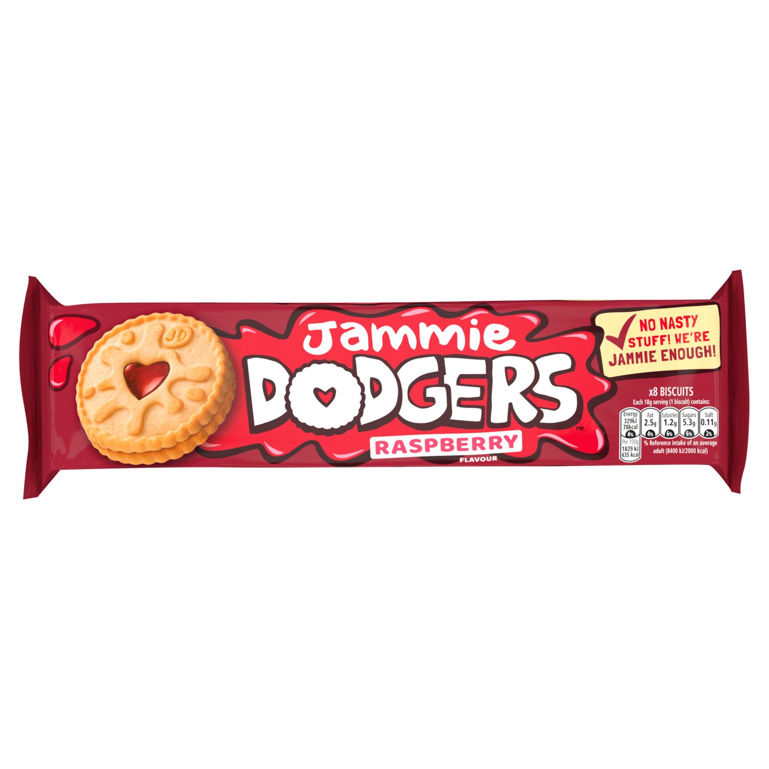 Jammie Dodgers Raspberry Biscuits (140 g)