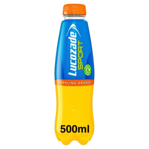 Lucozade Sport Sparkling Orange Bottle (500 ml)