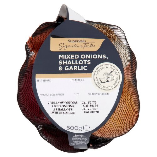 Signature Tastes Mixed Onions, Shallots & Garlic (500 g)