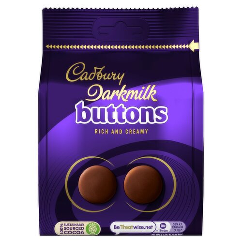 Cadbury Darkmilk Giant Buttons Pouch (105 g)