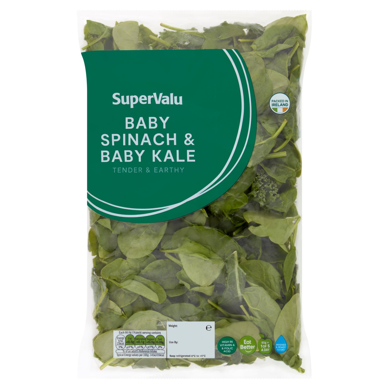 SuperValu Spinach and Baby Kale (200 g)