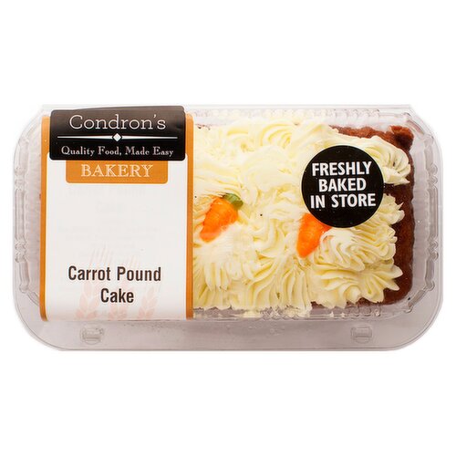 Condron's Carrot Pound Cake (1 Piece)