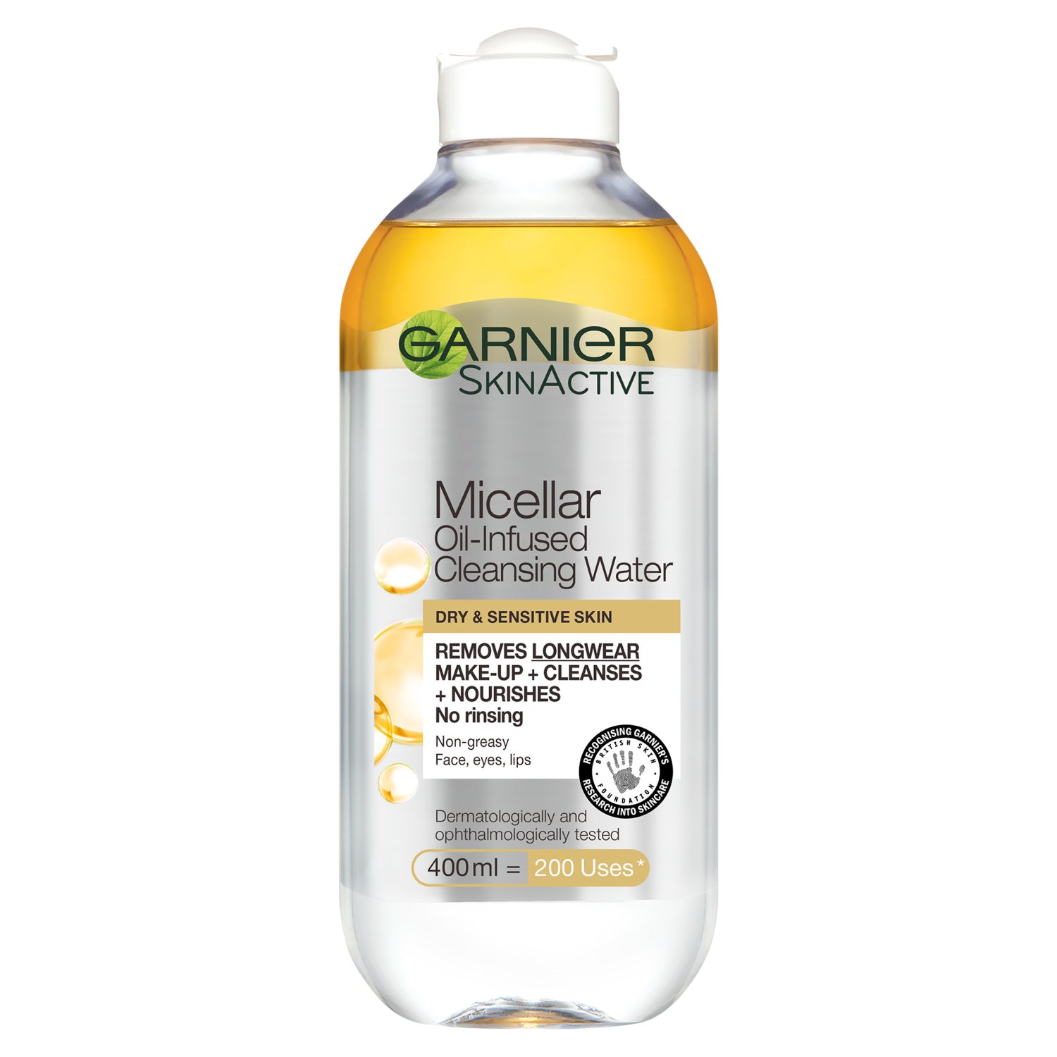 Garnier Oil Infused Micellar Cleansing Water (400 ml)