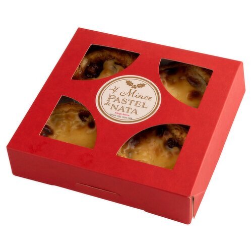 Pastel De Nata Mince Pie 4 Pack (240 g)