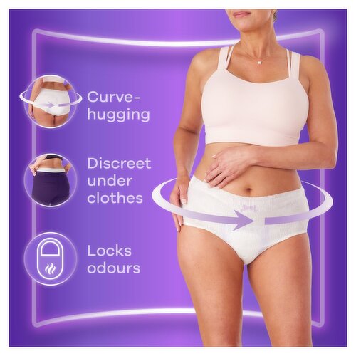 Always Discreet Incontinence Underwear Plus Large (8 Piece