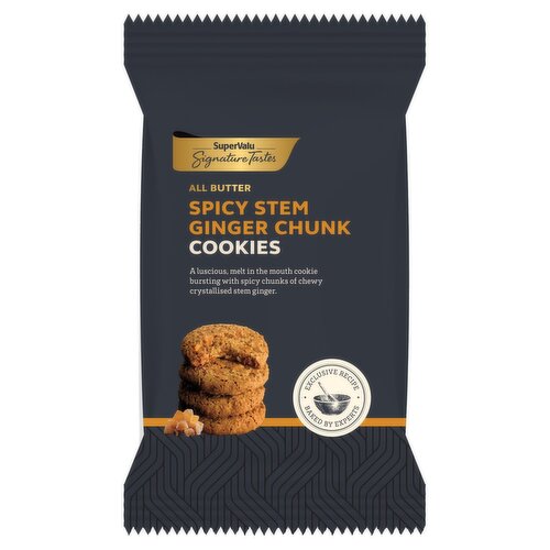 Signature Tastes All Butter Spicy Stem Ginger Chunk Cookies (200 g)