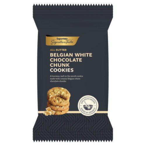 Signature Tastes All Butter Belgian White Chocolate Chunk Cookies (200 g)