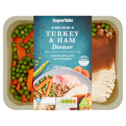 SuperValu Turkey & Ham Dinner (500 g) - Storefront EN