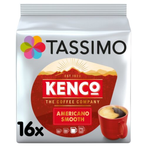 Tassimo Kenco Americano Smooth Pods 16 Pack (128 g)