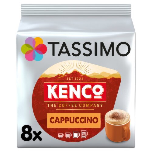 Tassimo Kenco Cappuccino Pods 8 Pack (260 g)